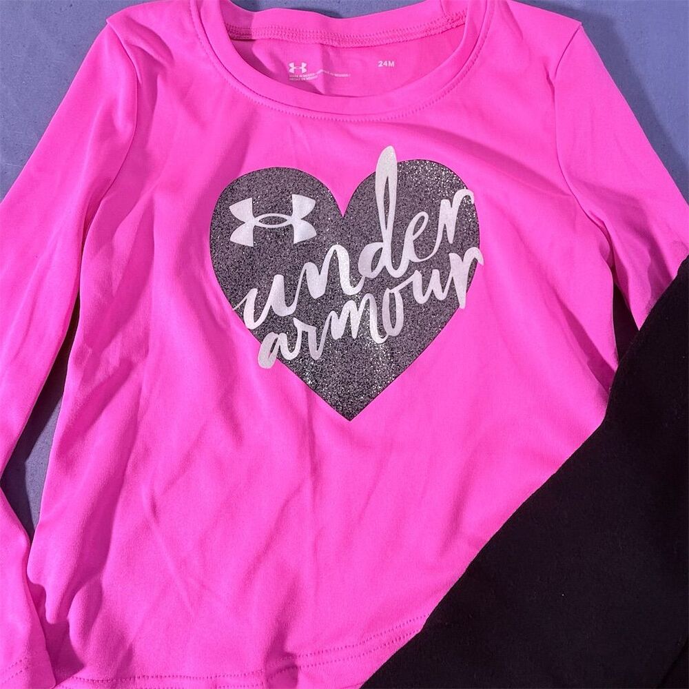3 Sets Girls' 24 months/ 2T Pink and Purple Outfit Bundle - Picture 9 of 11